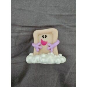 Vintage Nick Jr. Blue's Clues  Slippery Soap 2"  PVC Figure 1998